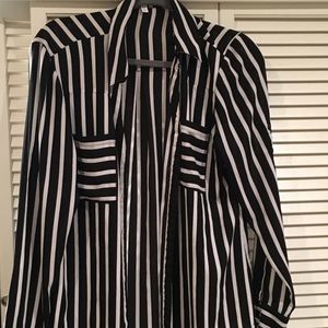 Express Stripped Button Down Portofino